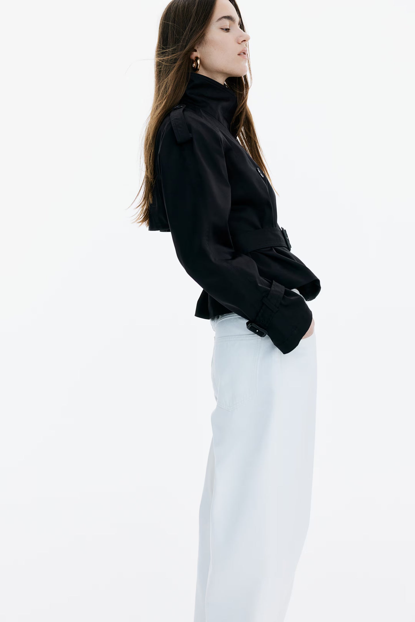 BelleTrench™ Stand Collar Coat