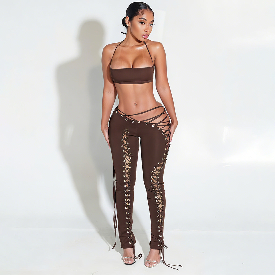 Amara™ Lace-Up Two Piece Set