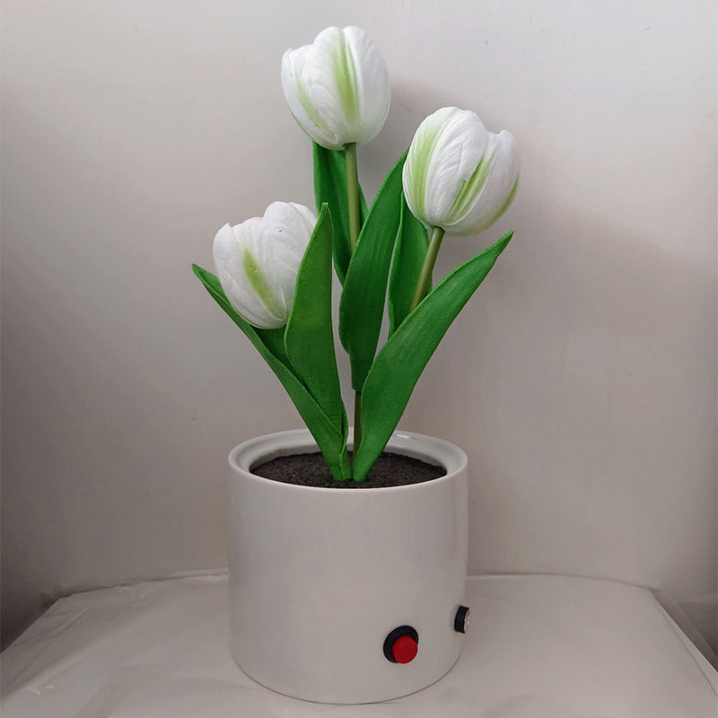 LumiBloom™ LED Tulip Night Light Vase