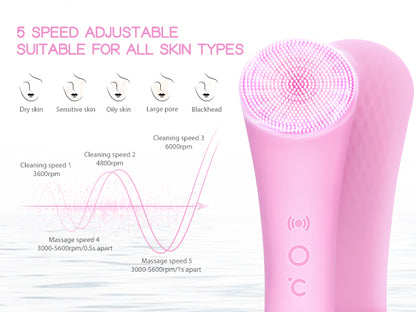 GlowSonic™ Facial Cleansing Brush