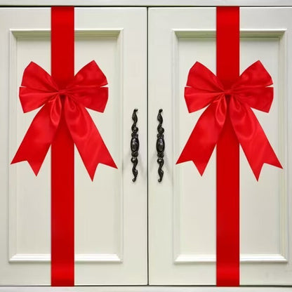 HollyRibbon™ Nœud de porte de Noël