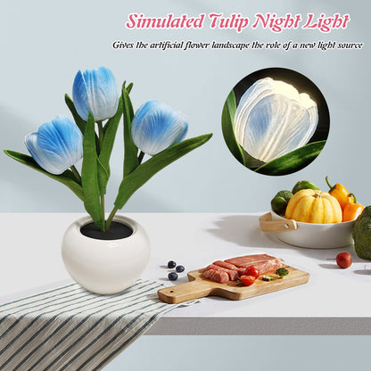 LumiBloom™ LED Tulip Night Light Vase