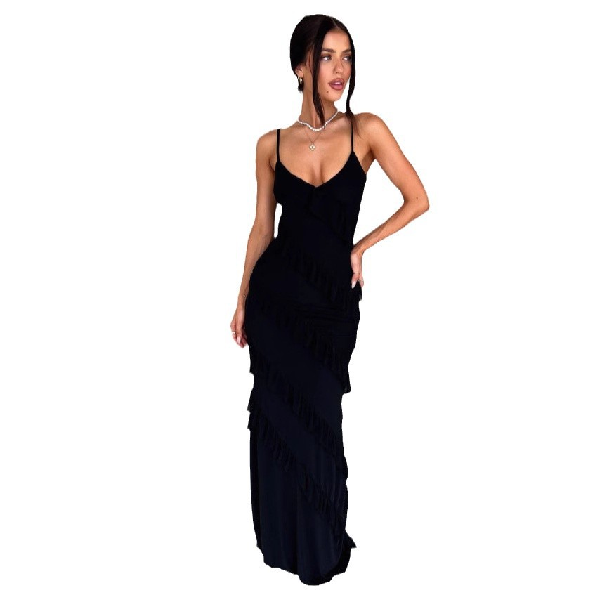 Ethereal Flow™ Ruffle Maxi Dress