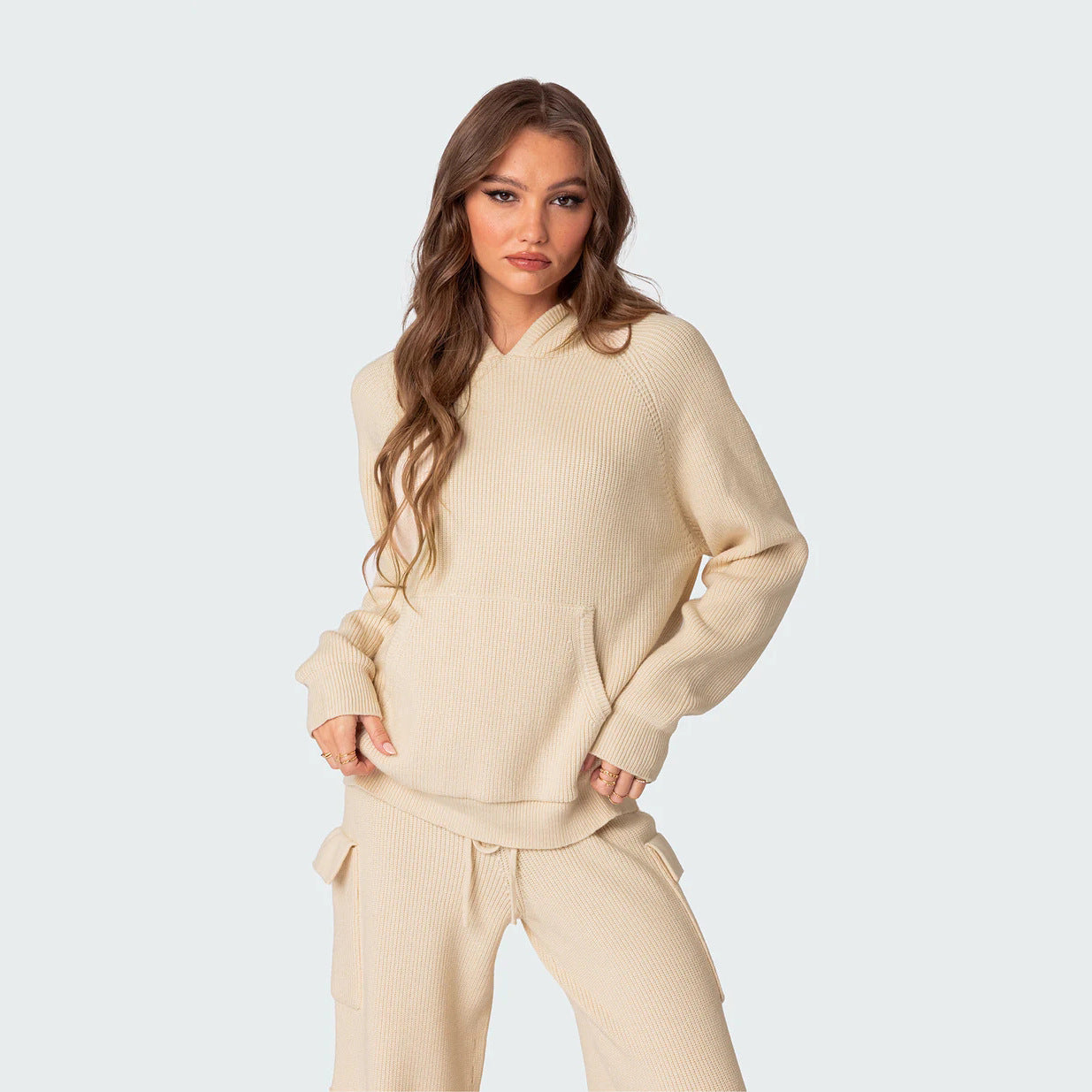 LuxeLounge™ Knit Sweater Set
