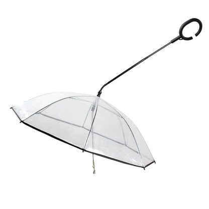 PawShield™ Adjustable Transparent Pet Umbrella