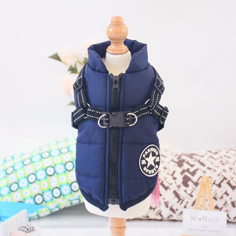 Manteau à capuche d'hiver PawFleece™