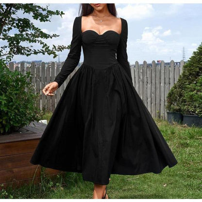 Heavenly Grace Pleated Midi Dress