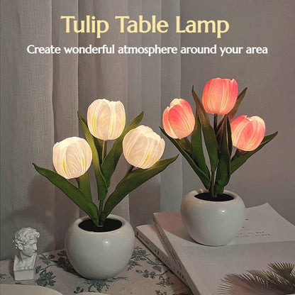 LumiBloom™ LED Tulip Night Light Vase