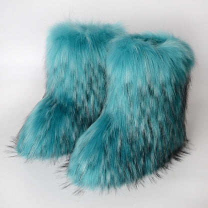 Arctic Luxe Faux Fur Boots