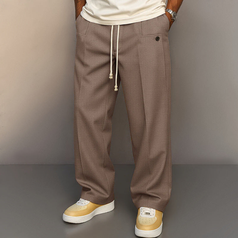 UrbanEase™ Straight-Fit Drawstring Pants