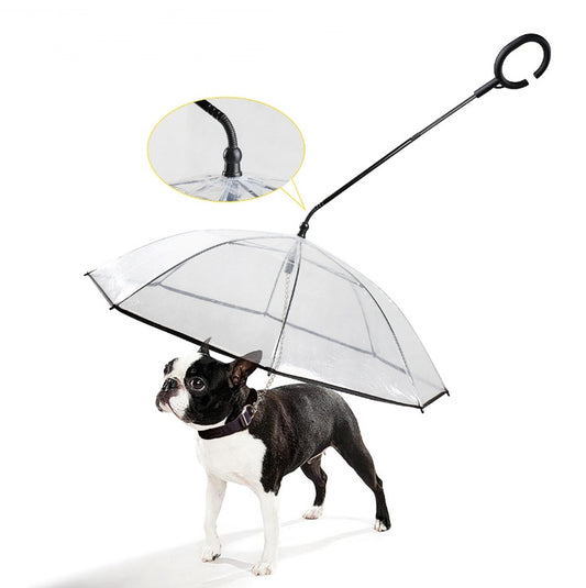 PawShield™ Adjustable Transparent Pet Umbrella