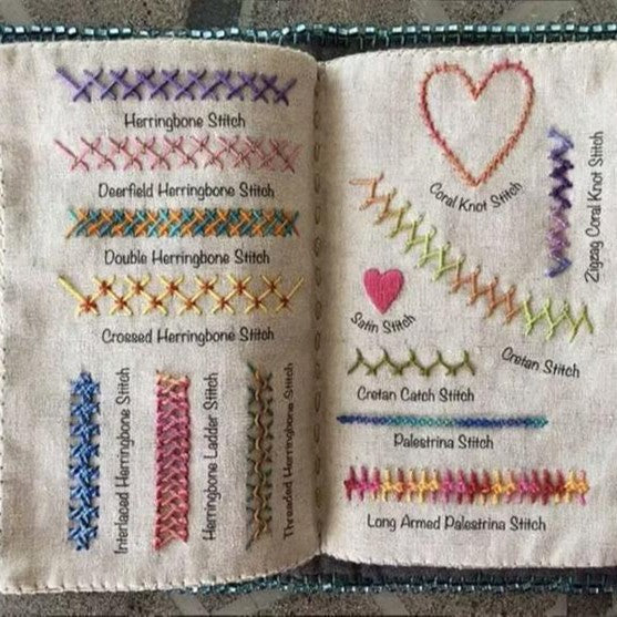 Stitch & Stillness™ Linen Embroidery Book