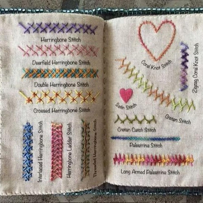 Stitch & Stillness™ Linen Embroidery Book