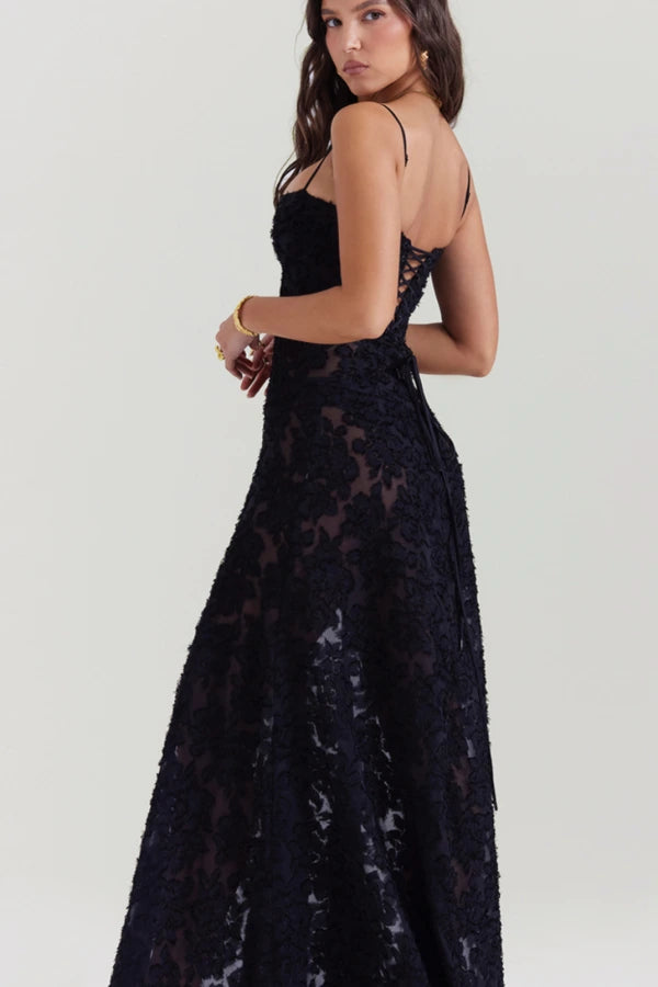 Elegant Embroidered Seren Dress