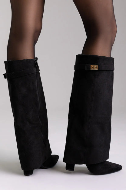 Runway Flair Wide Leg Boots