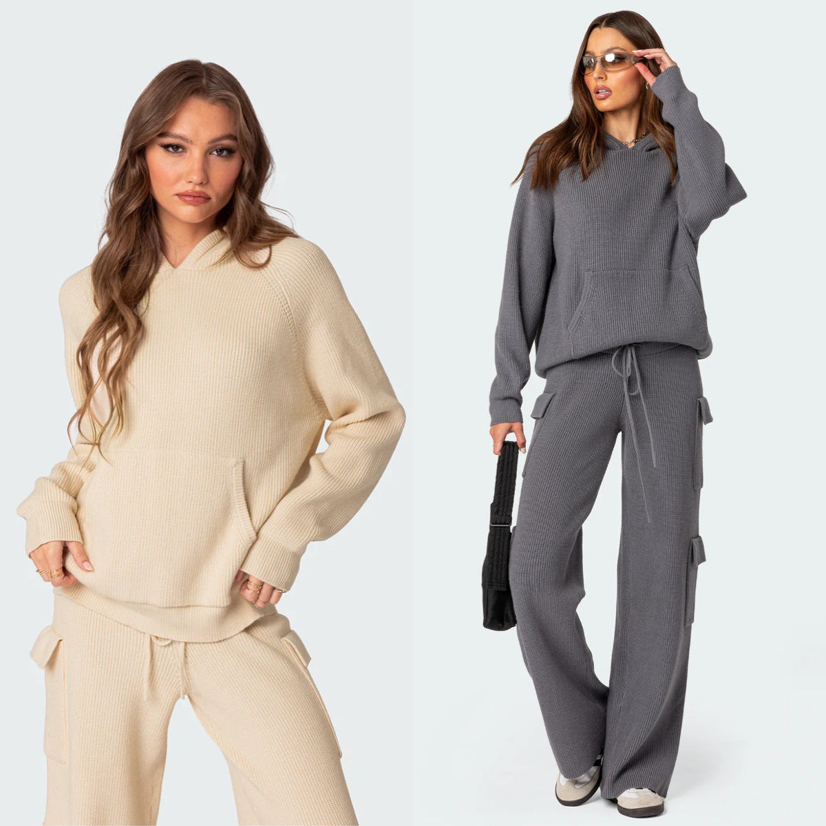 LuxeLounge™ Knit Sweater Set