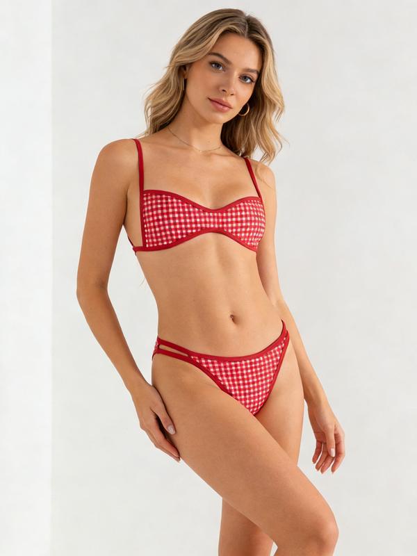 Rosalie™ Embroidered Bikini Set
