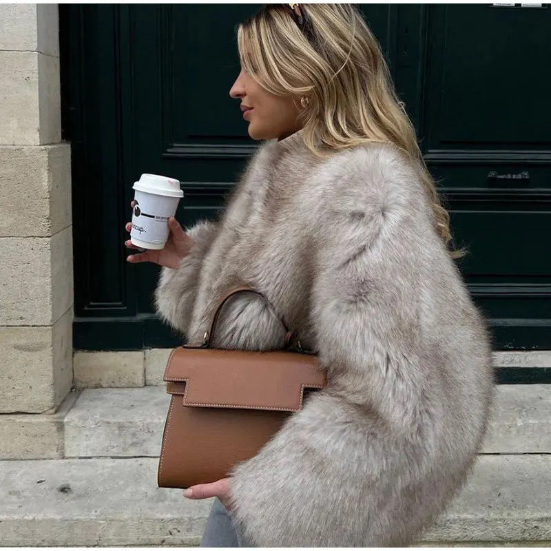 FROST LUXE™ Plush Faux-Fur Winter Coat