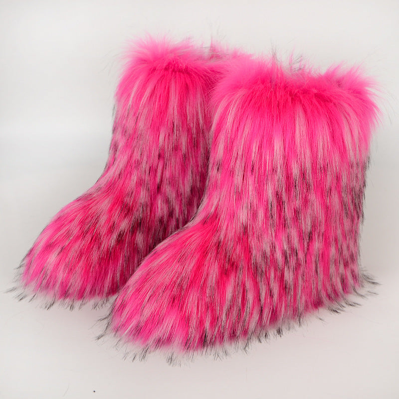 Arctic Luxe Faux Fur Boots