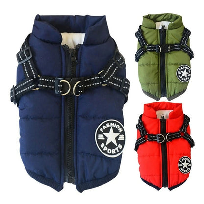 Manteau à capuche d'hiver PawFleece™