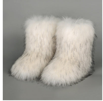 Arctic Luxe Faux Fur Boots