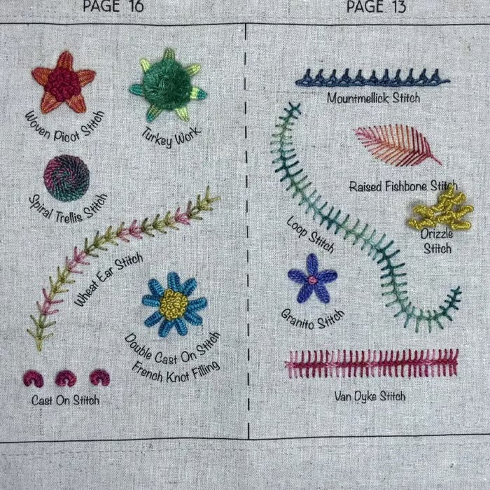 Stitch & Stillness™ Linen Embroidery Book