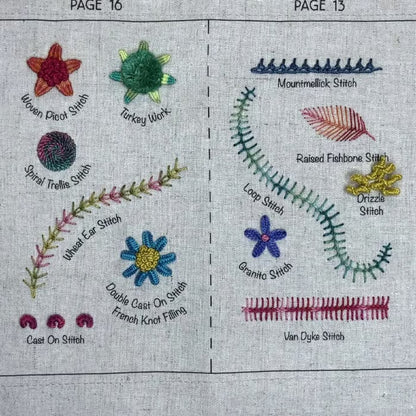 Stitch & Stillness™ Linen Embroidery Book