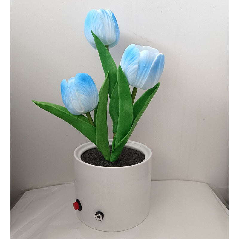 LumiBloom™ LED Tulip Night Light Vase
