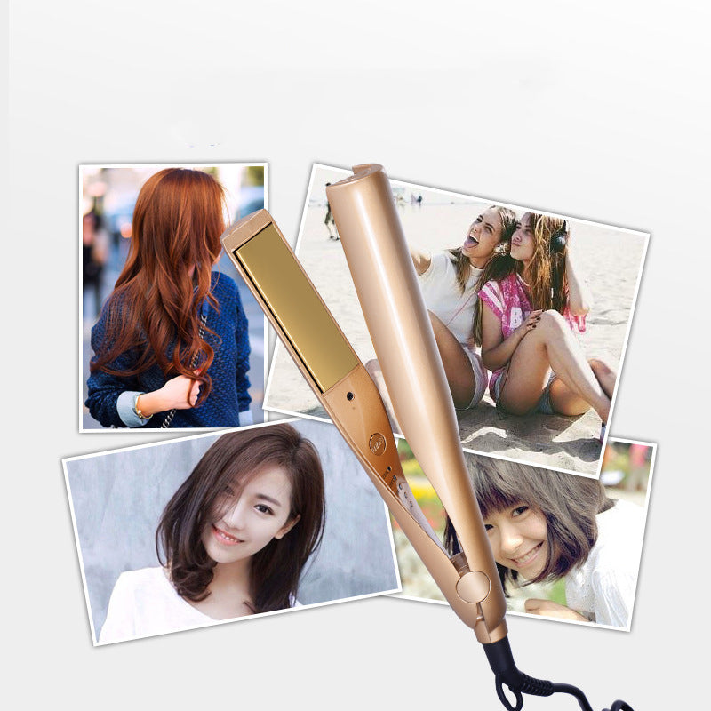 Stylo capillaire 2-en-1 lisse et bouclé LuxeGlow™