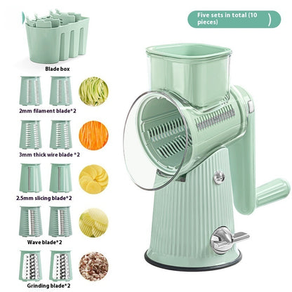 SliceMate™ 5-in-1 handroller groenterasp