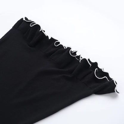 Wavy Bodycon Sweater Dress