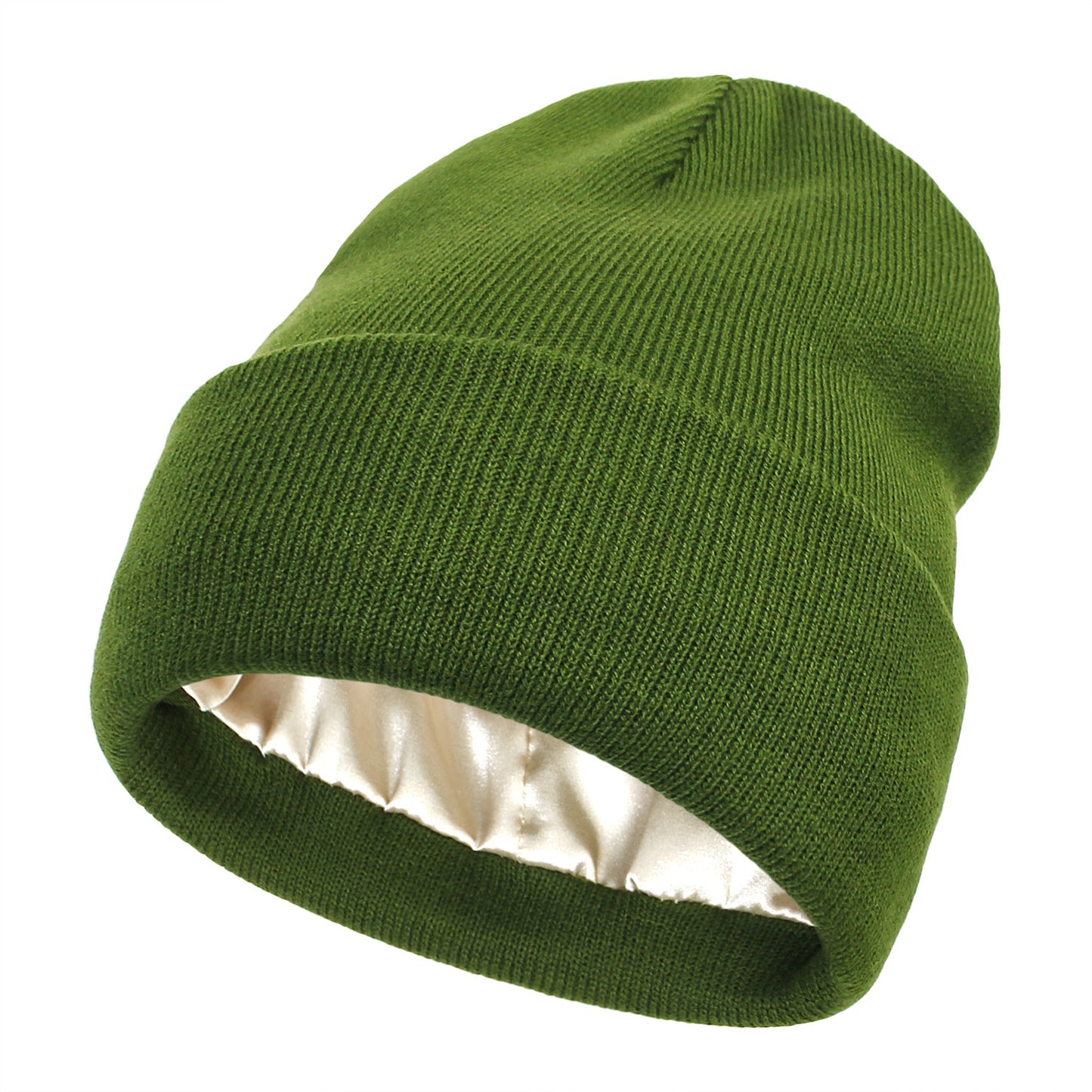SilkyWarm™ Bonnet en laine doublé satin anti-frisottis