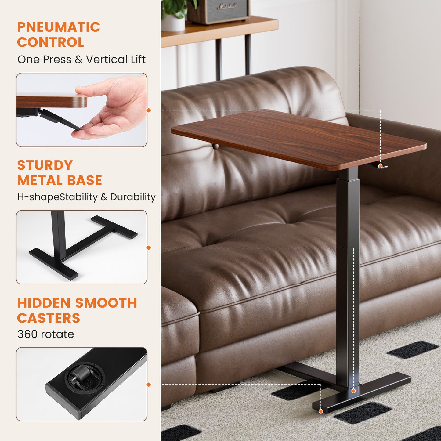 Bureau Mobile Réglable FlexiWork™
