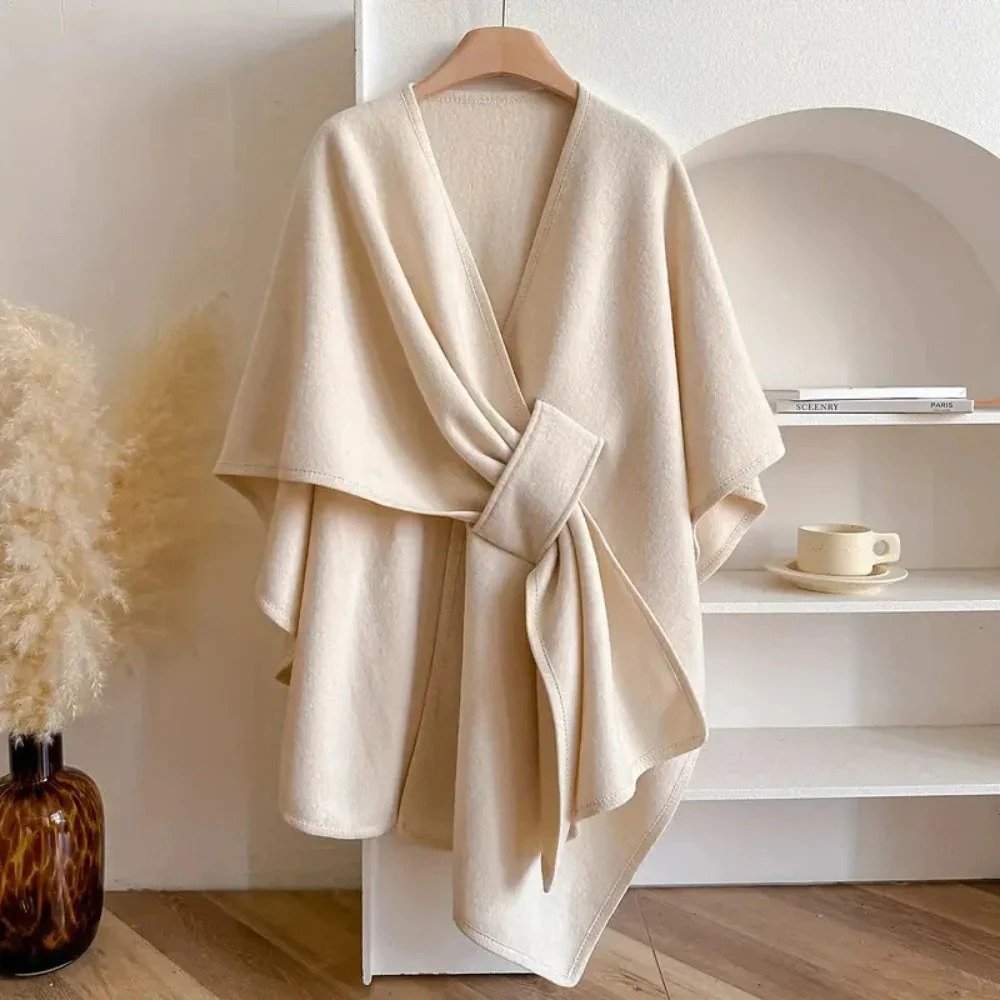 Lumière Wrap Cape Cardigan