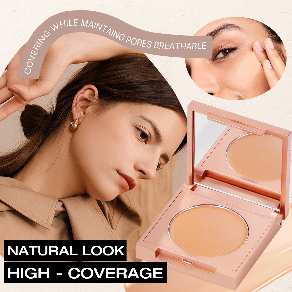 Correcteur Flawless Glow™ – Couverture Totale avec Brosse de Luxe GRATUITE