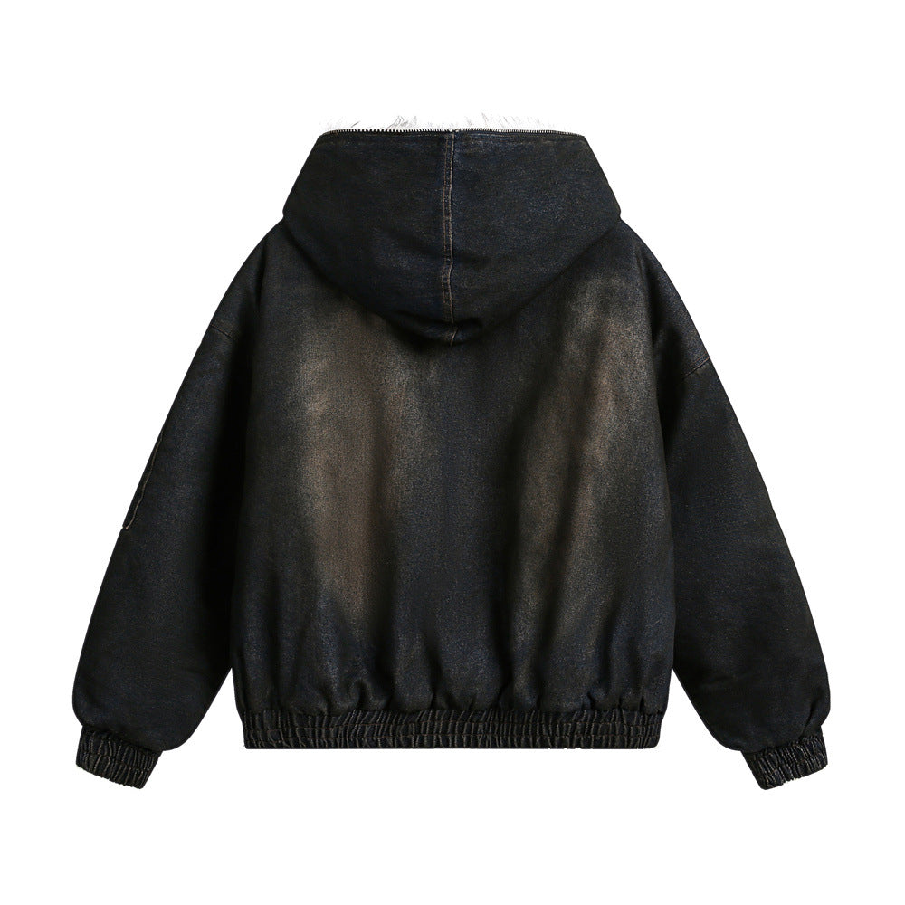 Veste en denim déchirée FrostRogue