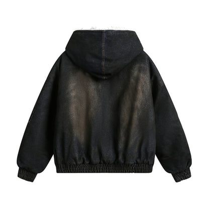 Veste en denim déchirée FrostRogue