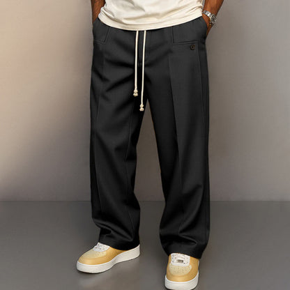 UrbanEase™ Straight-Fit Drawstring Pants