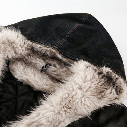 Veste en denim déchirée FrostRogue