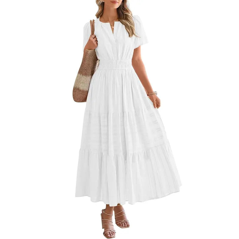 Rosalie™ Pleated Maxi Dress