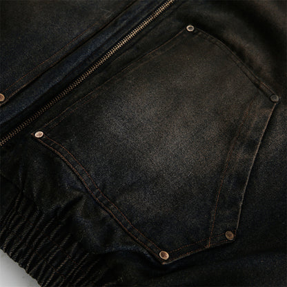 Veste en denim déchirée FrostRogue