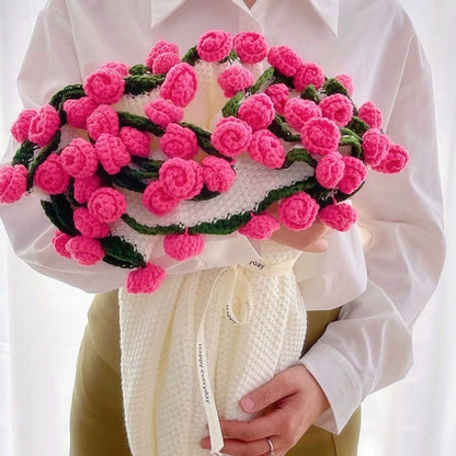 Roselynn™ Handmade Rose Bouquet Blanket
