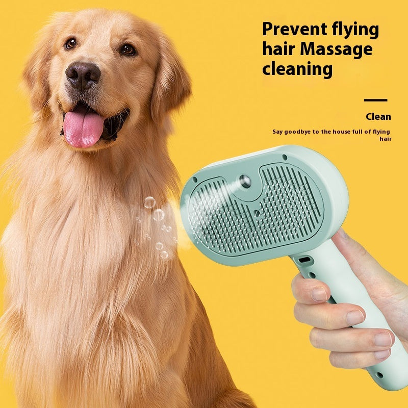 FurMist™ Peigne vaporisateur de toilettage pour animaux 2-en-1