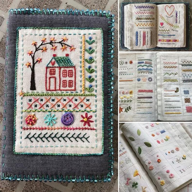 Stitch & Stillness™ Linen Embroidery Book