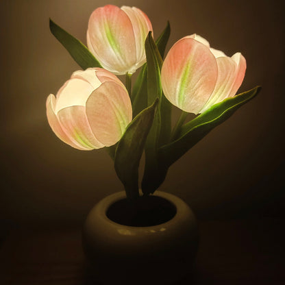 LumiBloom™ LED Tulip Night Light Vase