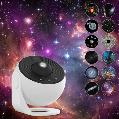 Projecteur galactique 360° et lampe planétarium LunaDream™