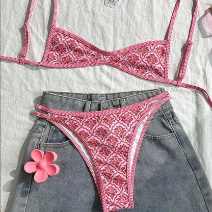 Rosalie™ Embroidered Bikini Set