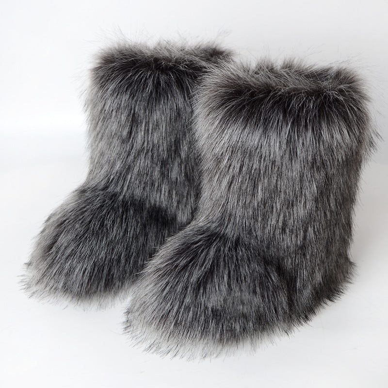 Arctic Luxe Faux Fur Boots