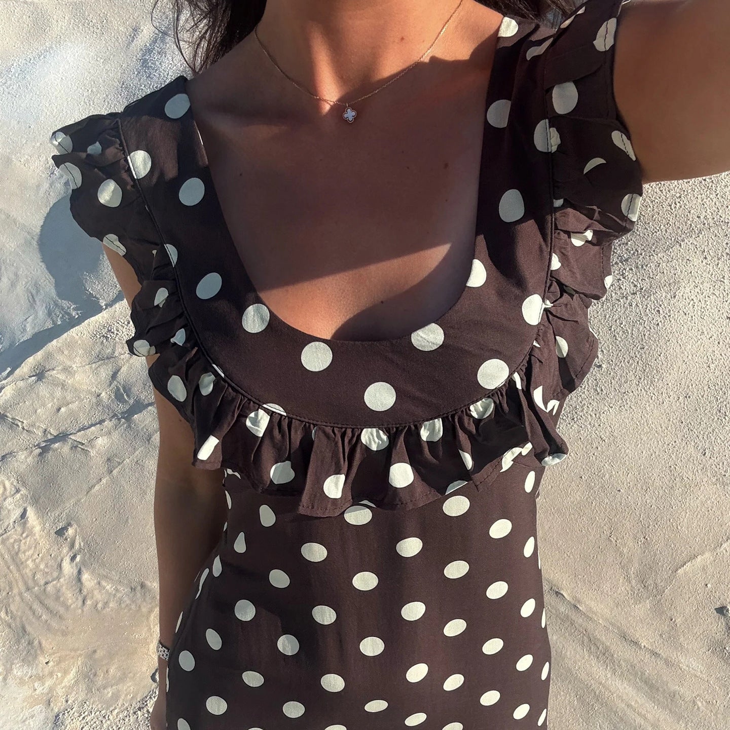 Veda Dottie Charm Maxi Dress