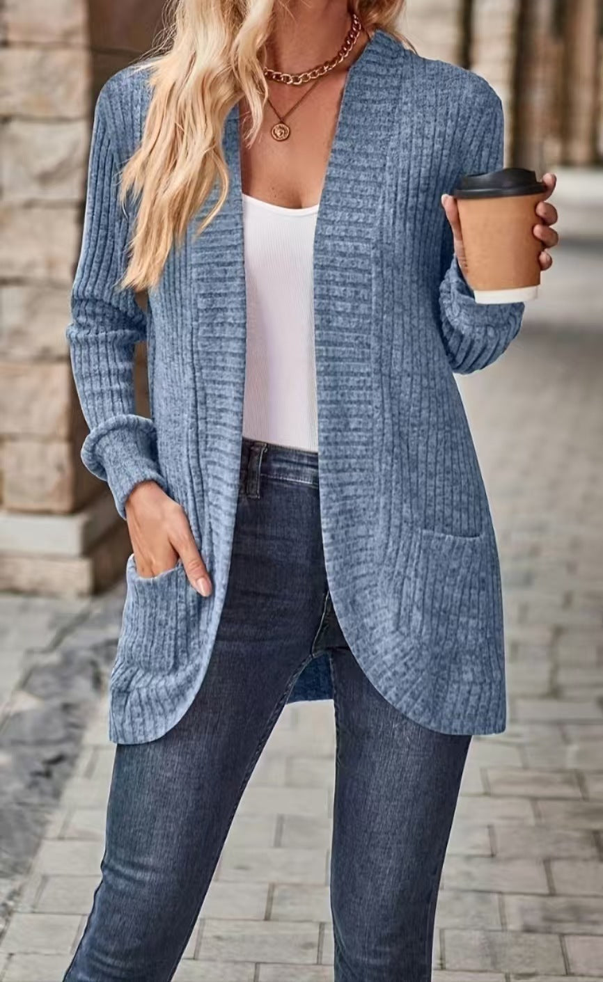 CozyLayers™ Knit Cardigan Jacket